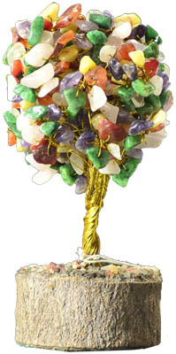 (image for) Mixed gemstone tree - Click Image to Close