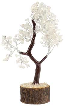 (image for) Quartz gemstone tree
