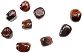 (image for) 1 Lb Red Tiger Eye tumbled