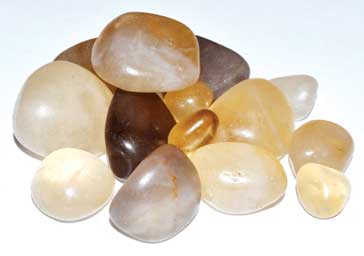 (image for) 1 lb Topaz, Natural tumbled stones