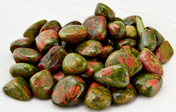 (image for) 1 Lb Unakite tumbled - Click Image to Close