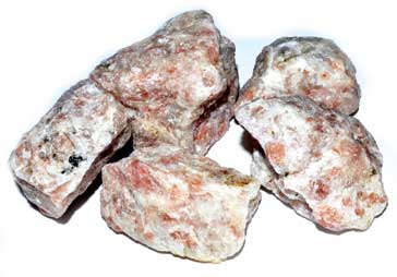 (image for) 1 lb Sunstone untumbled stones