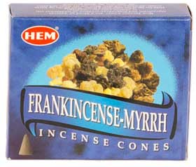 (image for) Frank & Myrrh HEM cone 10pk - Click Image to Close