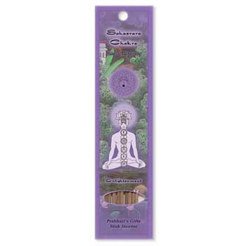 (image for) Sahasrara Chakra stick 10pk - Click Image to Close