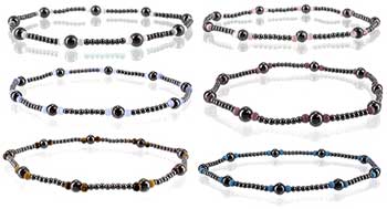 (image for) Magnetic Hematite anklet - Click Image to Close