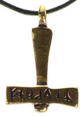 (image for) Bronze Thor's Hammer - Click Image to Close