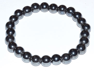 (image for) 8mm Hematite bracelet