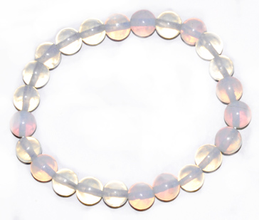 (image for) 8mm Opalite bracelet - Click Image to Close