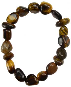 (image for) Tiger Eye gemstone bracelet