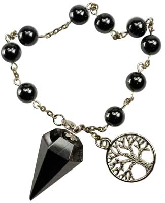 (image for) Hematite pendulum bracelet