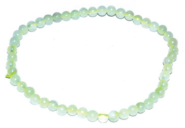 (image for) 4mm Jade, Chinese stretch bracelet