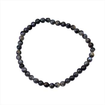 (image for) 4mm Labradorite stretch bracelet