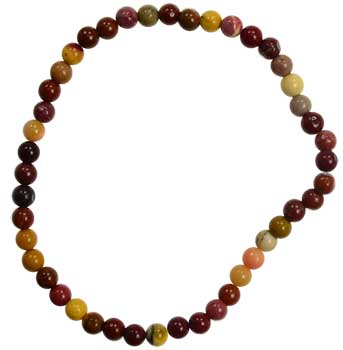 (image for) 4mm Mookaite Jasper stretch - Click Image to Close