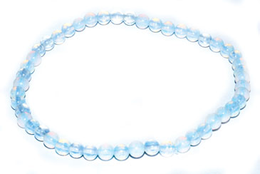 (image for) 4mm Opalite stretch bracelet