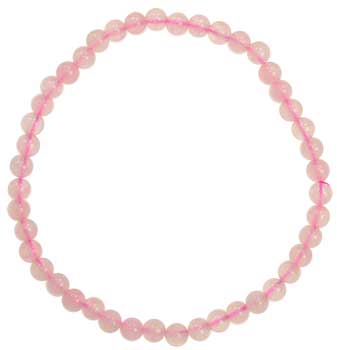 (image for) 4mm Rose Quartz stretch