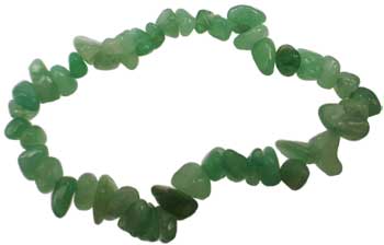 (image for) Aventurine, Green chip bracelet