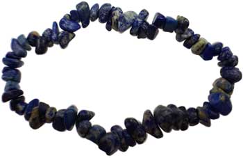 (image for) Lapis chip bracelet