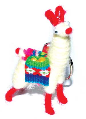 (image for) Purification Llama key ring - Click Image to Close