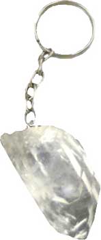 (image for) Clear Quartz keychain - Click Image to Close
