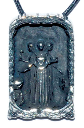 (image for) Saint Brigid pewter