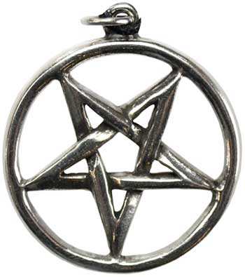 (image for) Pentagram Inverted pewter - Click Image to Close