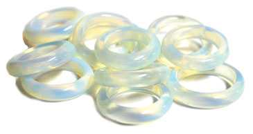 (image for) Opalite (size 6-10) rings 25/bag