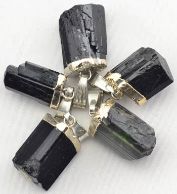 (image for) Black Tourmaline untumbled - Click Image to Close