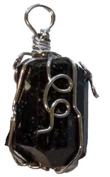 (image for) Black Tourmaline wire wrapped