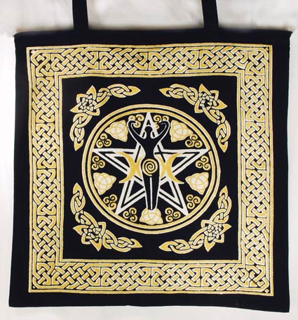 (image for) Pentagram Goddess Tote Bag