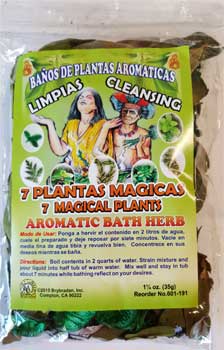 7 Magical Plants bath herb (image for) 7 Magical Plants bath herb