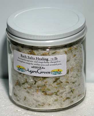 (image for) 5 oz Healing bath salts - Click Image to Close