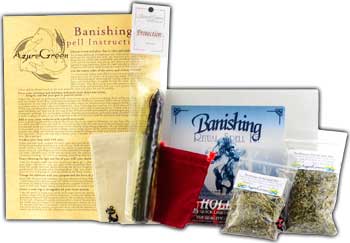 (image for) Banishing Boxed ritual kit