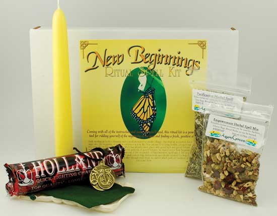 (image for) New Beginnings Boxed ritual kit - Click Image to Close
