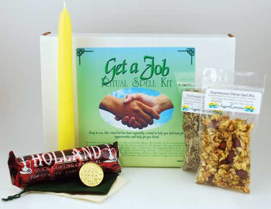(image for) Get A Job Boxed ritual kit - Click Image to Close