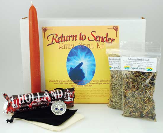 (image for) Return To Sender Boxed ritual kit