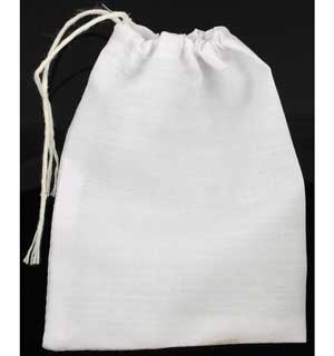 (image for) White Cloth Bag 3x4