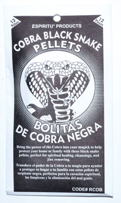 (image for) Cobra Black Snake Pellets