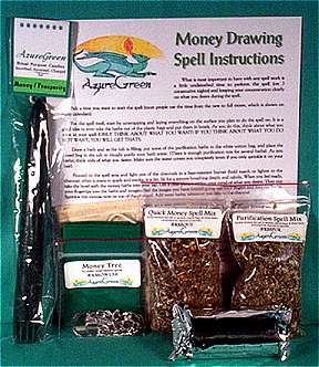 (image for) Money Drawing Ritual Kit