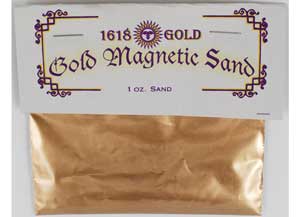 (image for) Gold Magnetic Sand 1oz - Click Image to Close