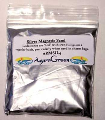 (image for) Silver Magnetic Sand 1oz