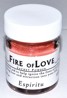 (image for) 3/4oz Fire of Love sachet powder