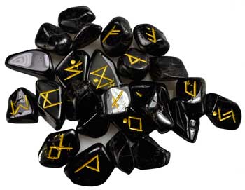 (image for) Black Tourmaline rune set