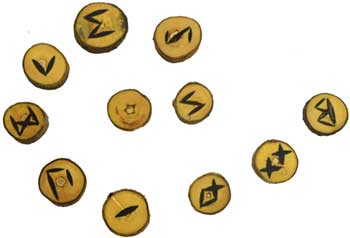 (image for) Wood rune set