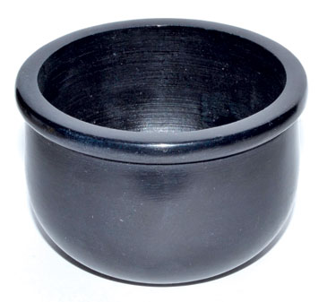 (image for) Black Stone Scrying Bowl 3" - Click Image to Close