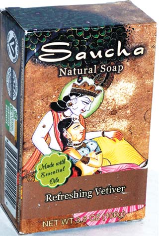 (image for) 3.5oz Refreshing Vetivert soap - Click Image to Close