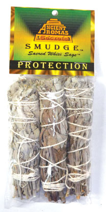 (image for) California White Sage smudge 3" - Click Image to Close