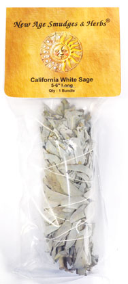 (image for) White Sage smudge 5-6"