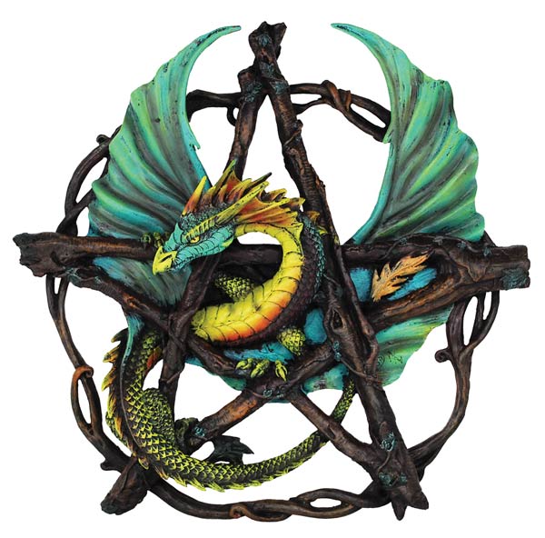 (image for) Forest Pentagram Dragon 13"