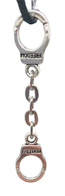 (image for) 2" Handcuff amulet