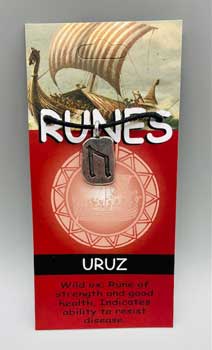 (image for) Rune Uruz amulet